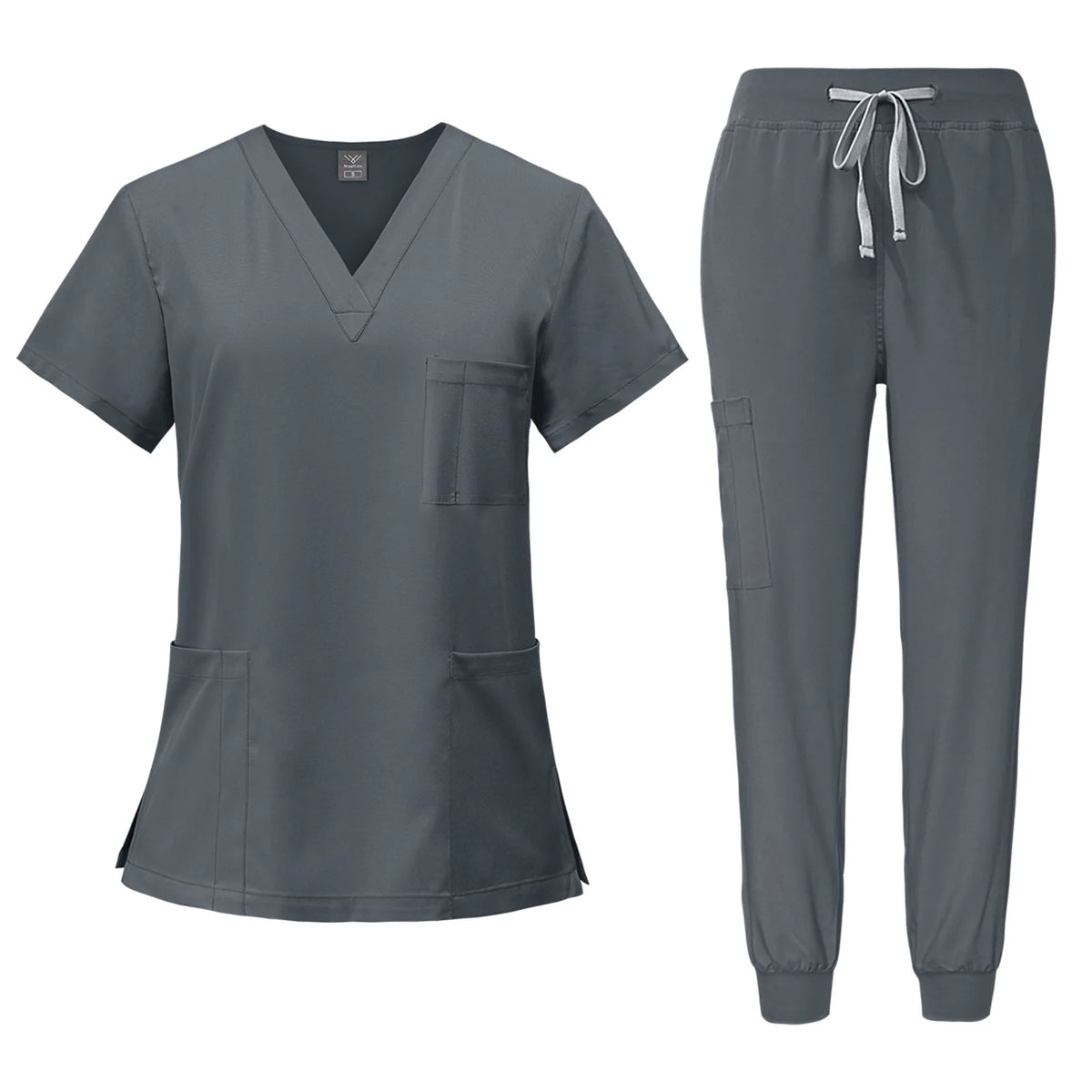 Pink Clinical Uniform Woman Pharmacy Workwear Nurse Uniform Hospital Doctor Oral Dental Surgery Uniforms Medical Scrubs Sets New