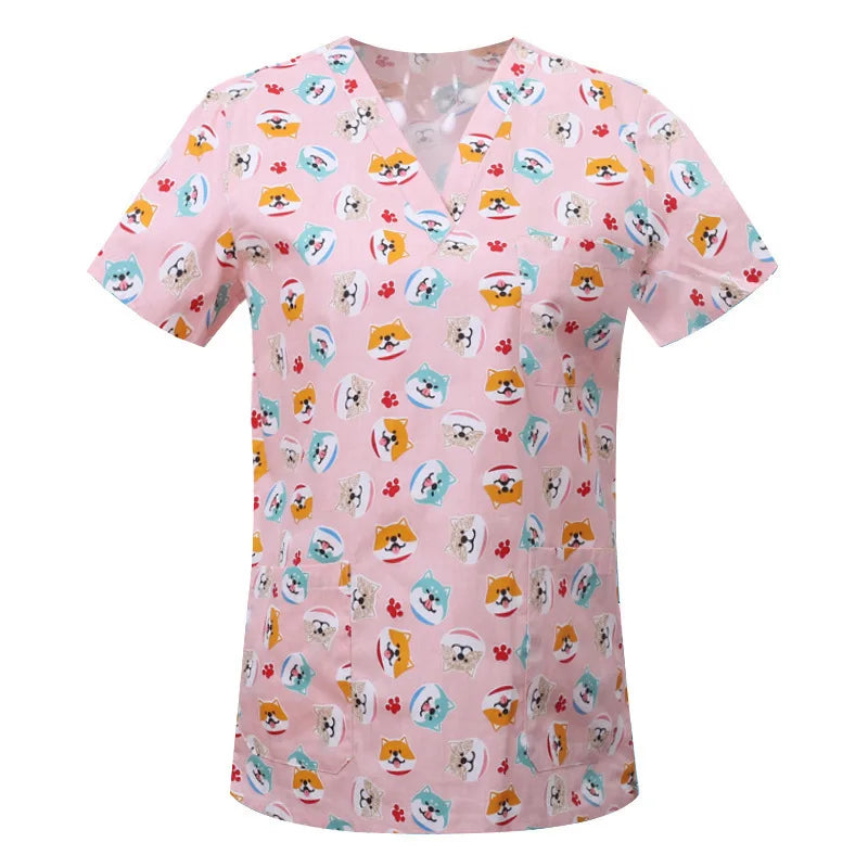 Cherokee Nurse Waterproof Medical Uniforms Nursing Scrubs Set Scrubs Uniforms Sets for Women Medical Scrubs Set Hospital Uniform