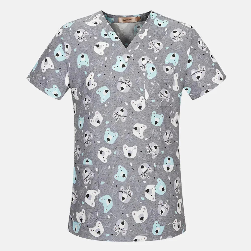 Cherokee Hospital Uniform Scrubs Uniforms Sets for Women Medical Scrubs Set Nurse Nursing Scrubs Waterproof Medical Uniforms Set