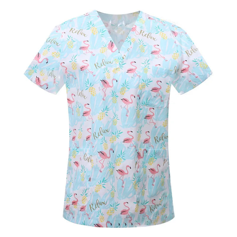 Cherokee Hospital Uniform Scrubs Uniforms Sets for Women Medical Scrubs Set Nurse Nursing Scrubs Waterproof Medical Uniforms Set