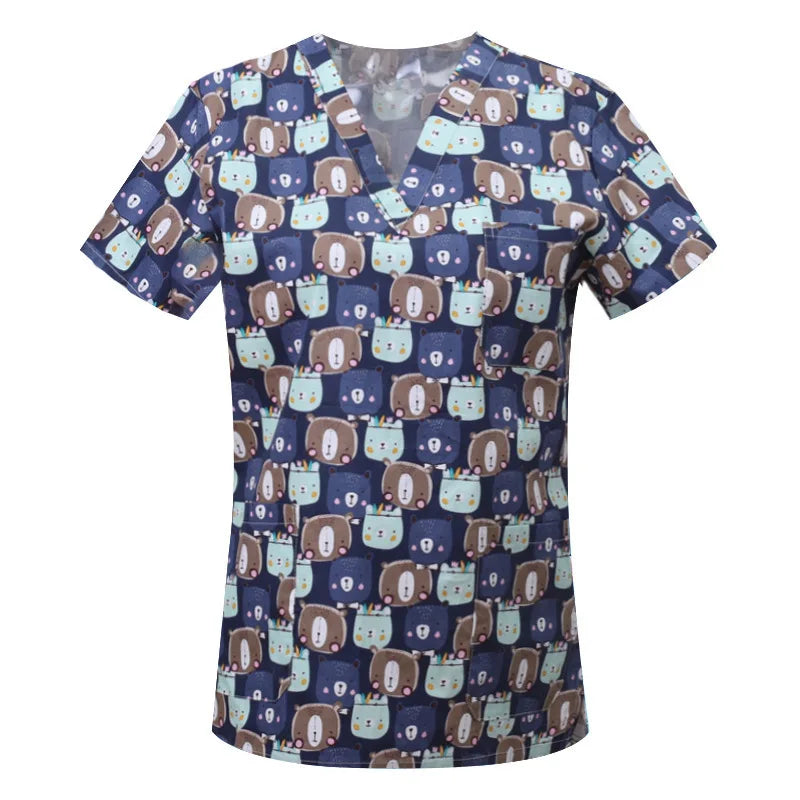 Cherokee Hospital Uniform Scrubs Uniforms Sets for Women Medical Scrubs Set Nurse Nursing Scrubs Waterproof Medical Uniforms Set
