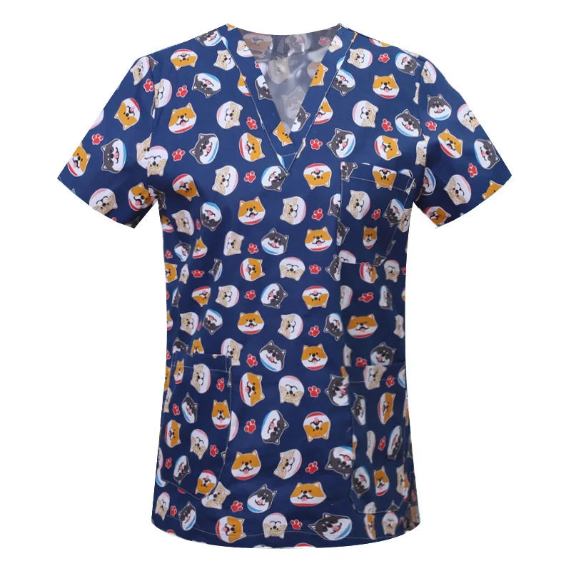 Cherokee Nurse Waterproof Medical Uniforms Nursing Scrubs Set Scrubs Uniforms Sets for Women Medical Scrubs Set Hospital Uniform