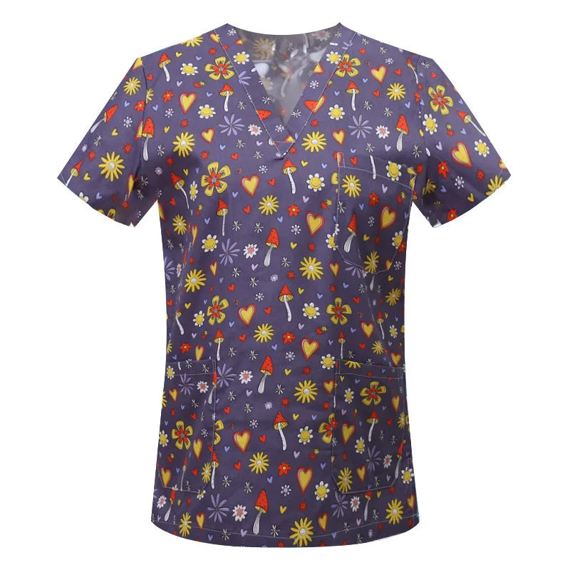 Cherokee Hospital Uniform Scrubs Uniforms Sets for Women Medical Scrubs Set Nurse Nursing Scrubs Waterproof Medical Uniforms Set