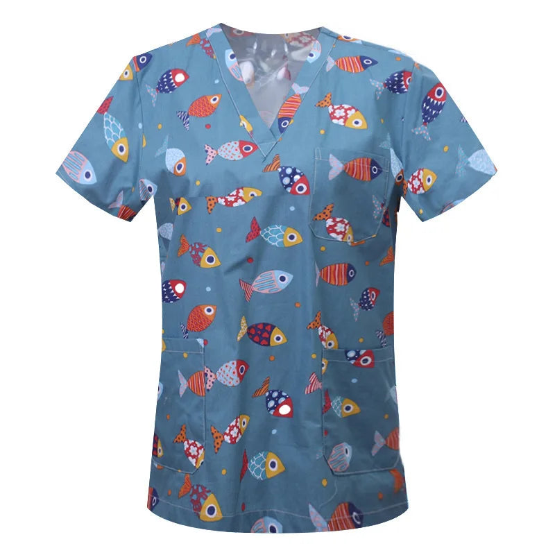 Cherokee Hospital Uniform Scrubs Uniforms Sets for Women Medical Scrubs Set Nurse Nursing Scrubs Waterproof Medical Uniforms Set
