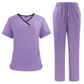 Hospital Uniforms Nurse Uniform Custom Logo Jersey and Straight Pants for Dental Salon Work Beauty and Medical Scrubs Sets