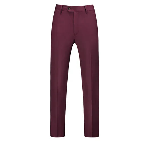 2026 Men Blue Suit Pants,  Formal Slim Dress Trousers, Red Green Black White Pantalones Hombre, Asian Size Man Slacks,M-5XL 6XL