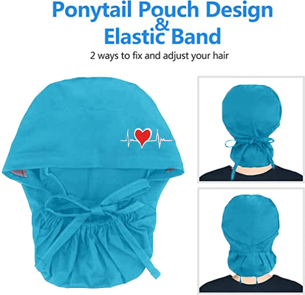 Adjustable Scrub Caps