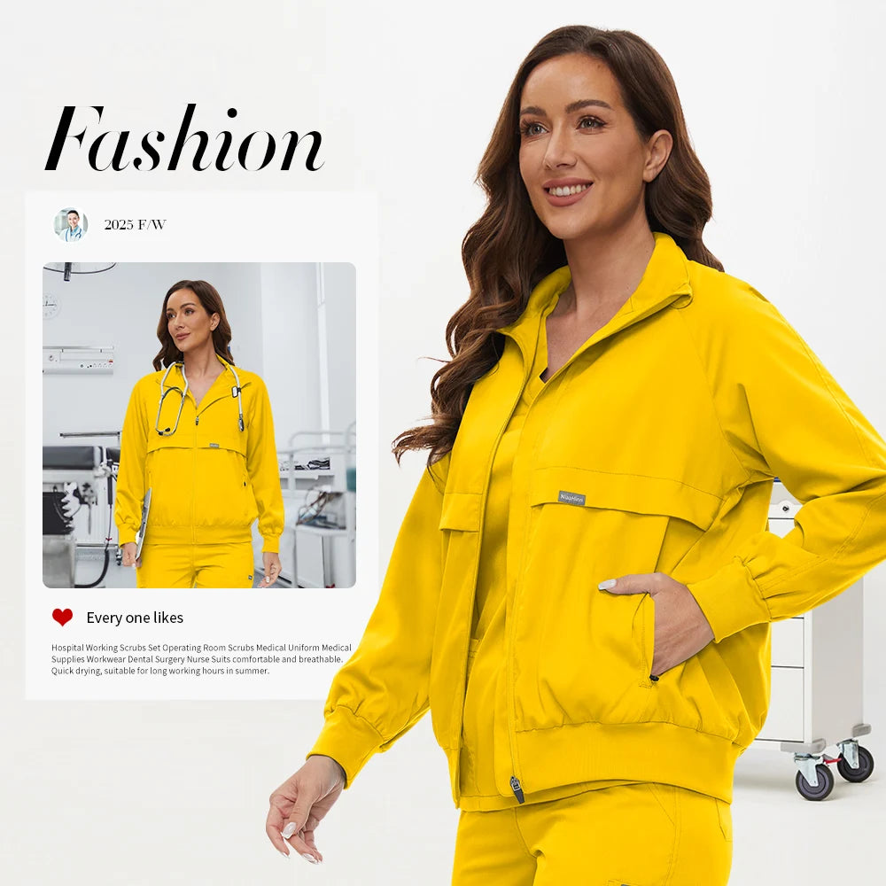 versatile scrub jacket