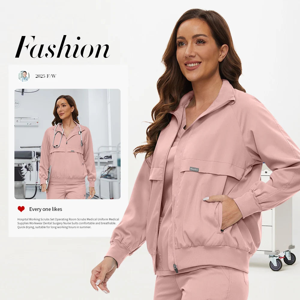 versatile scrub jacket