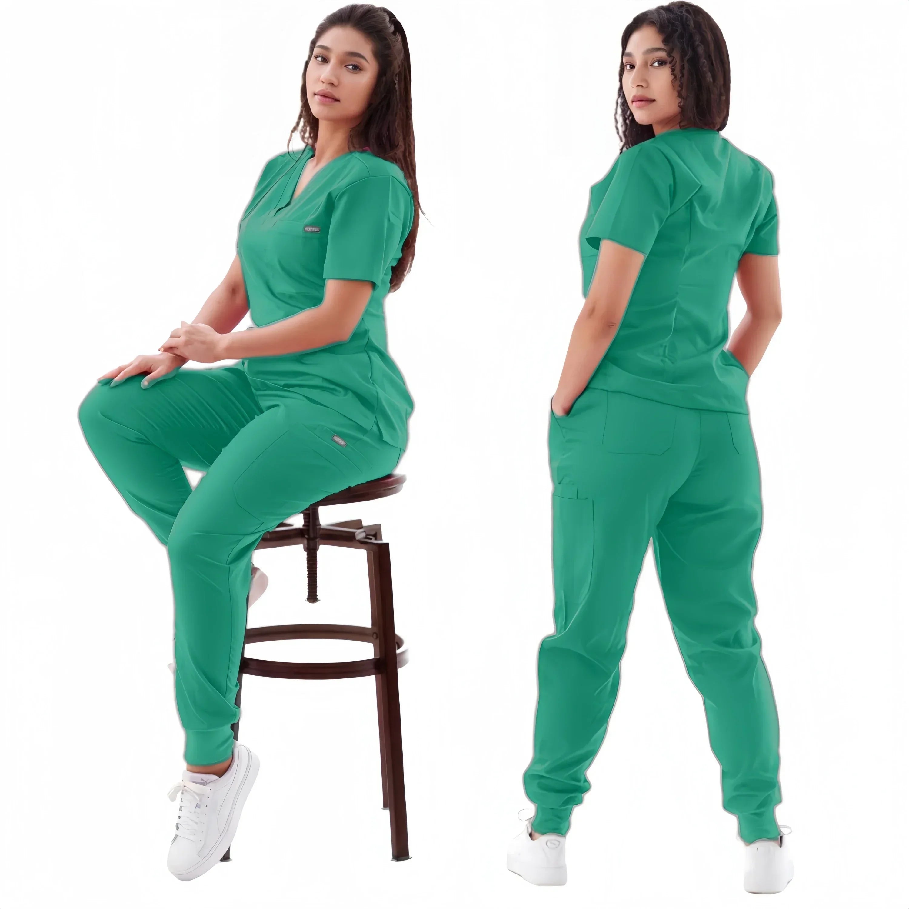 Jogger Suit Scrubs Set