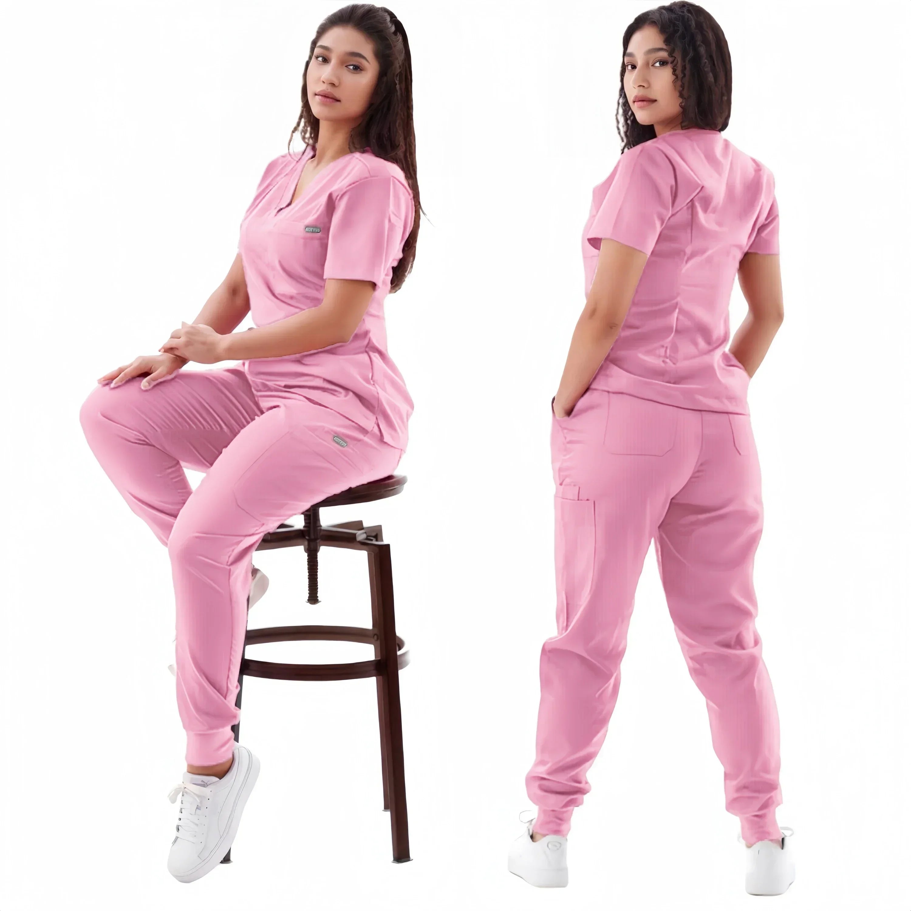 Jogger Suit Scrubs Set