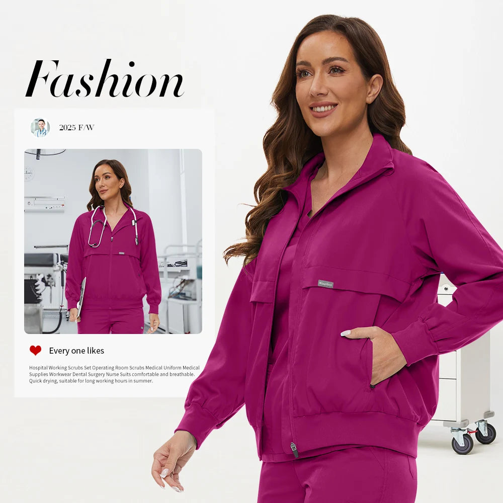versatile scrub jacket