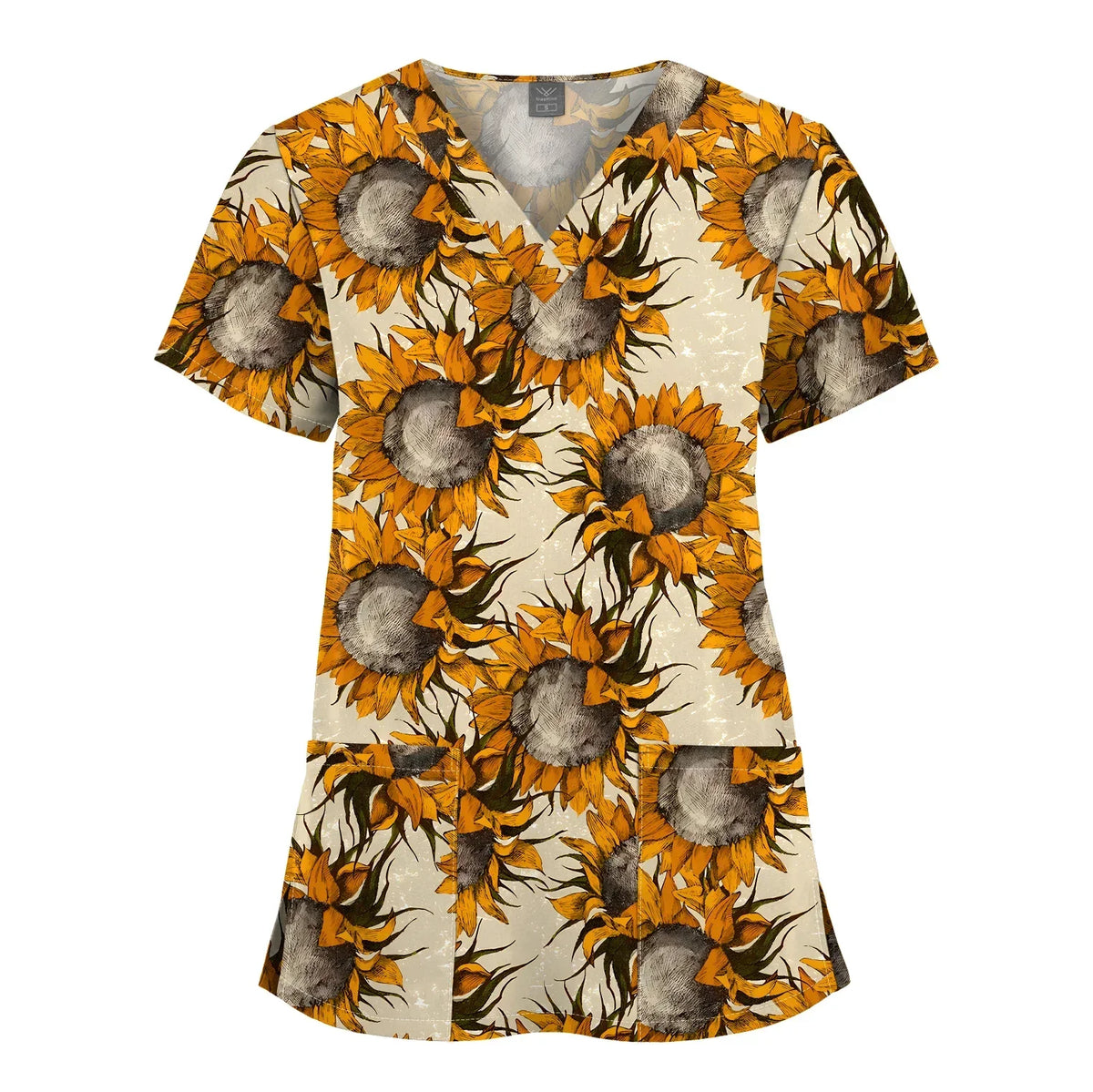 Shirts for Women Dental Clinic Veterinary Uniform Beauty Salon Pet Store Workwear Short Sleeved T-shirt Healthcare Scrubs Female
