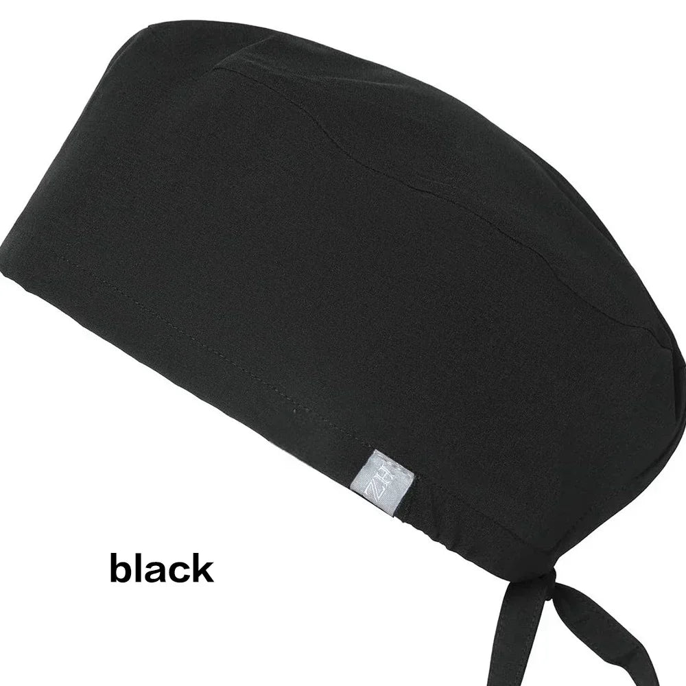 Solid Color Scrub Cap