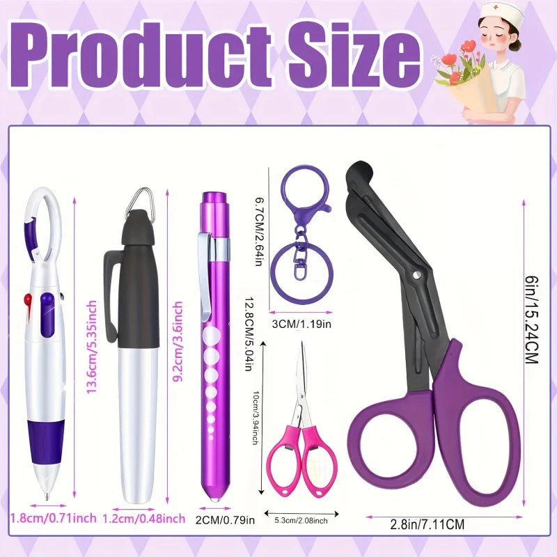 8-Piece Medical Essentials Accessory Set