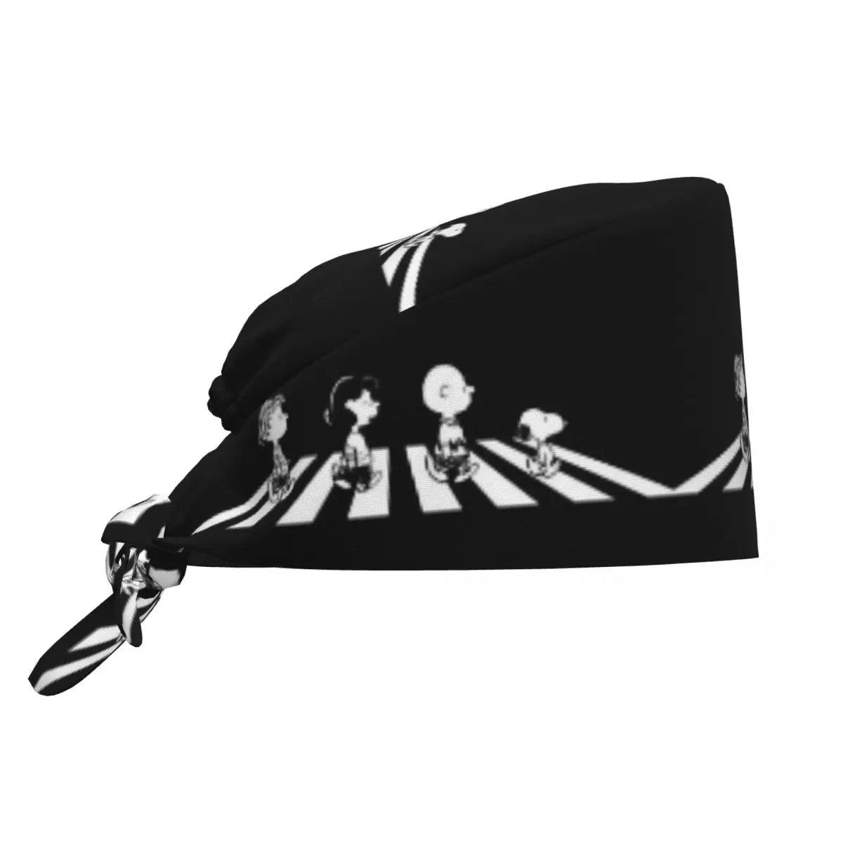 Custom S-Dog-Snoopies Breathable Nursing Work Cap Surgical Scrub Caps Nurse Medical Cap Work Scrubs Hat for Hospital Pharmacy