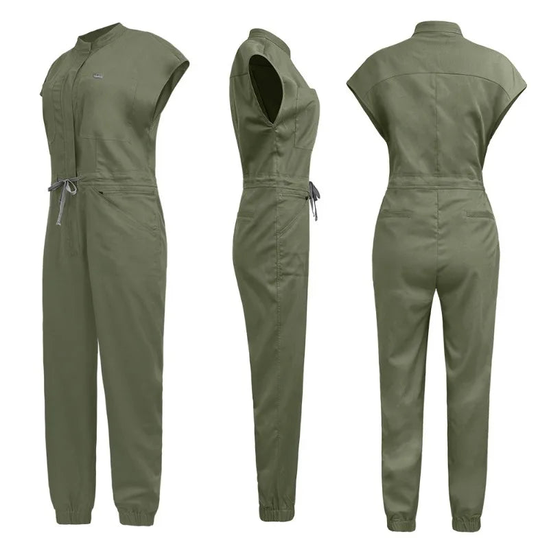 Jumpsuit Scrub Set