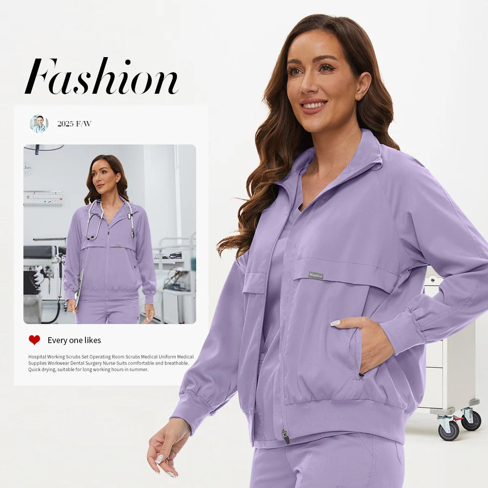 versatile scrub jacket