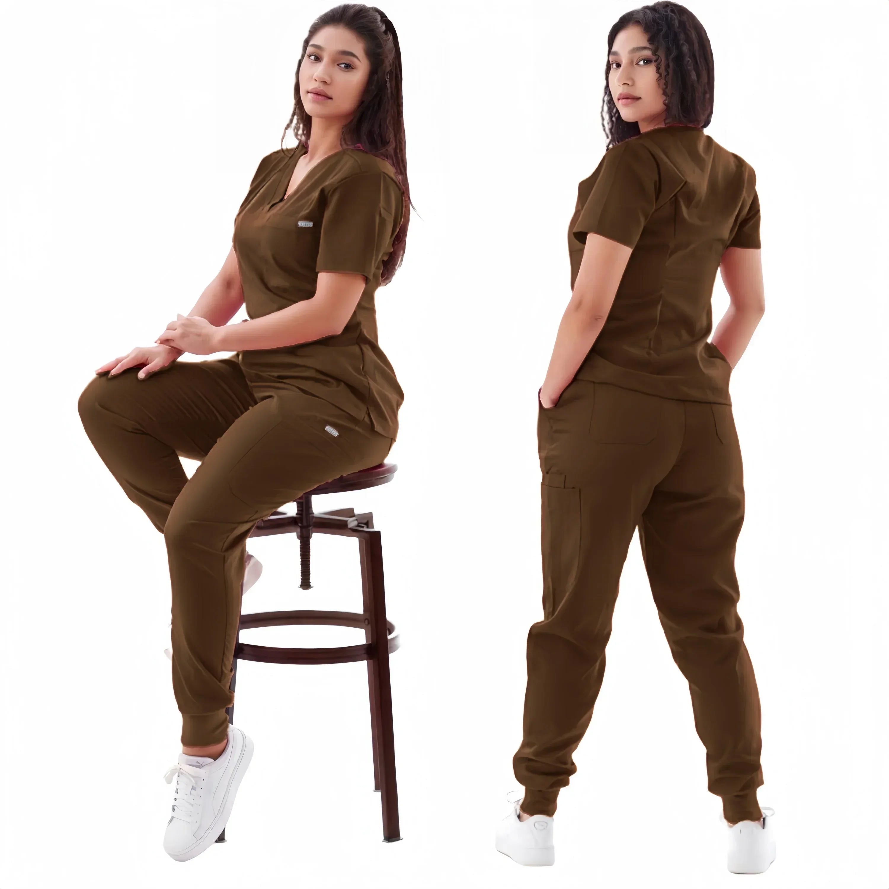 Jogger Suit Scrubs Set