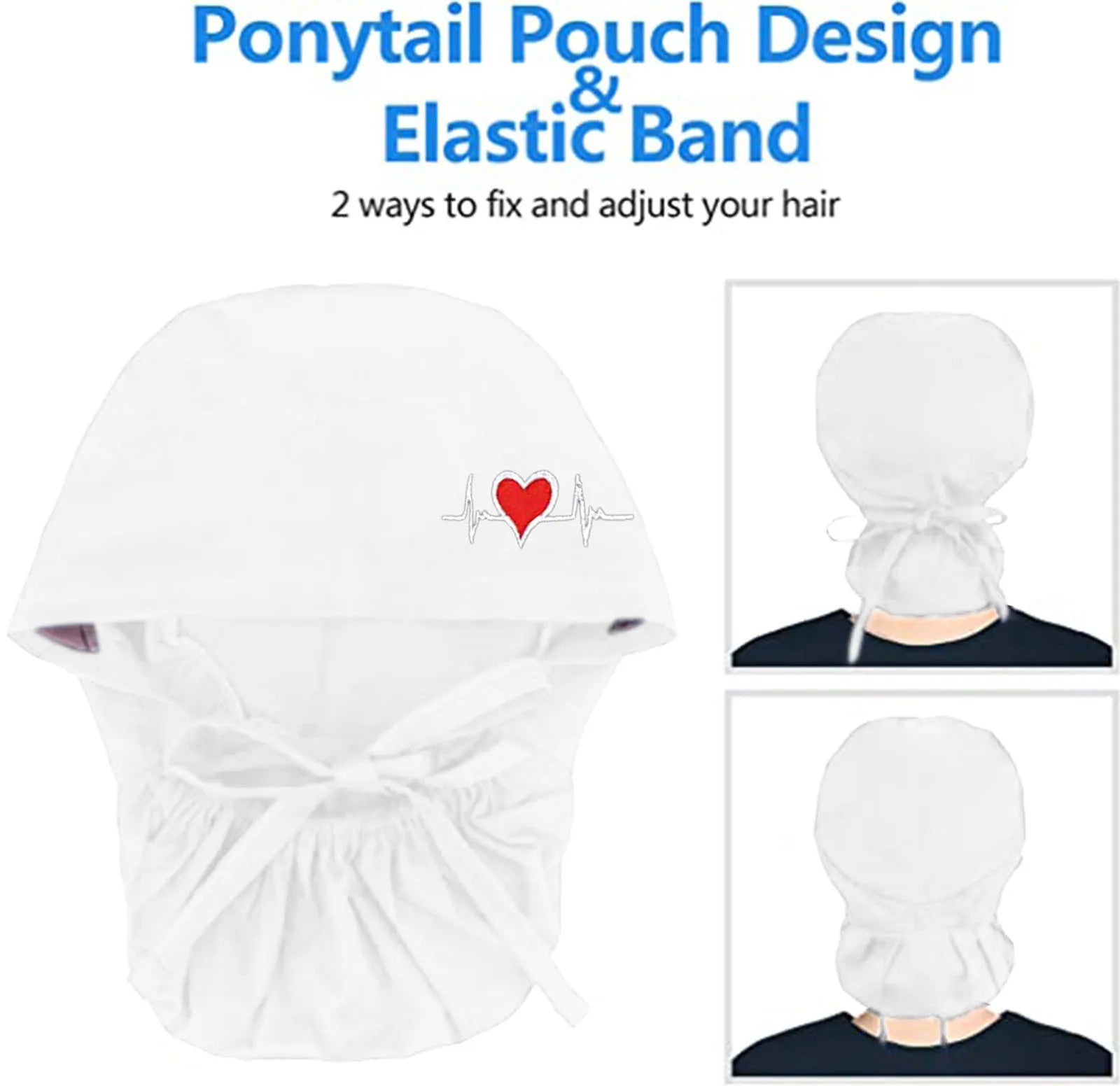 Adjustable Scrub Caps