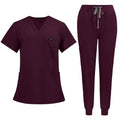 Surgical Uniforms Woman Nursing Enfermeria Sets Top Pant Articles Medical Uniform Scrubs Clinical Beauty Salon Hospital Suits