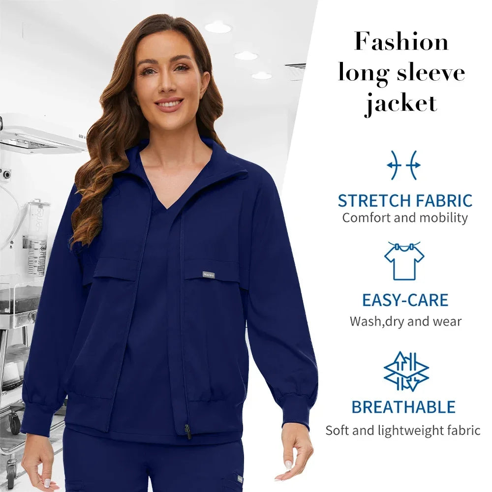 versatile scrub jacket