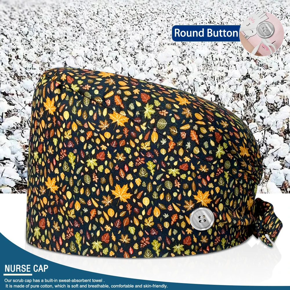 Pet Shop Surgical Cap Health Service Hat Doctor Work Caps Hospital Medical Scrubs Hat Cleaning Clinical Cap Nursing Head Hats