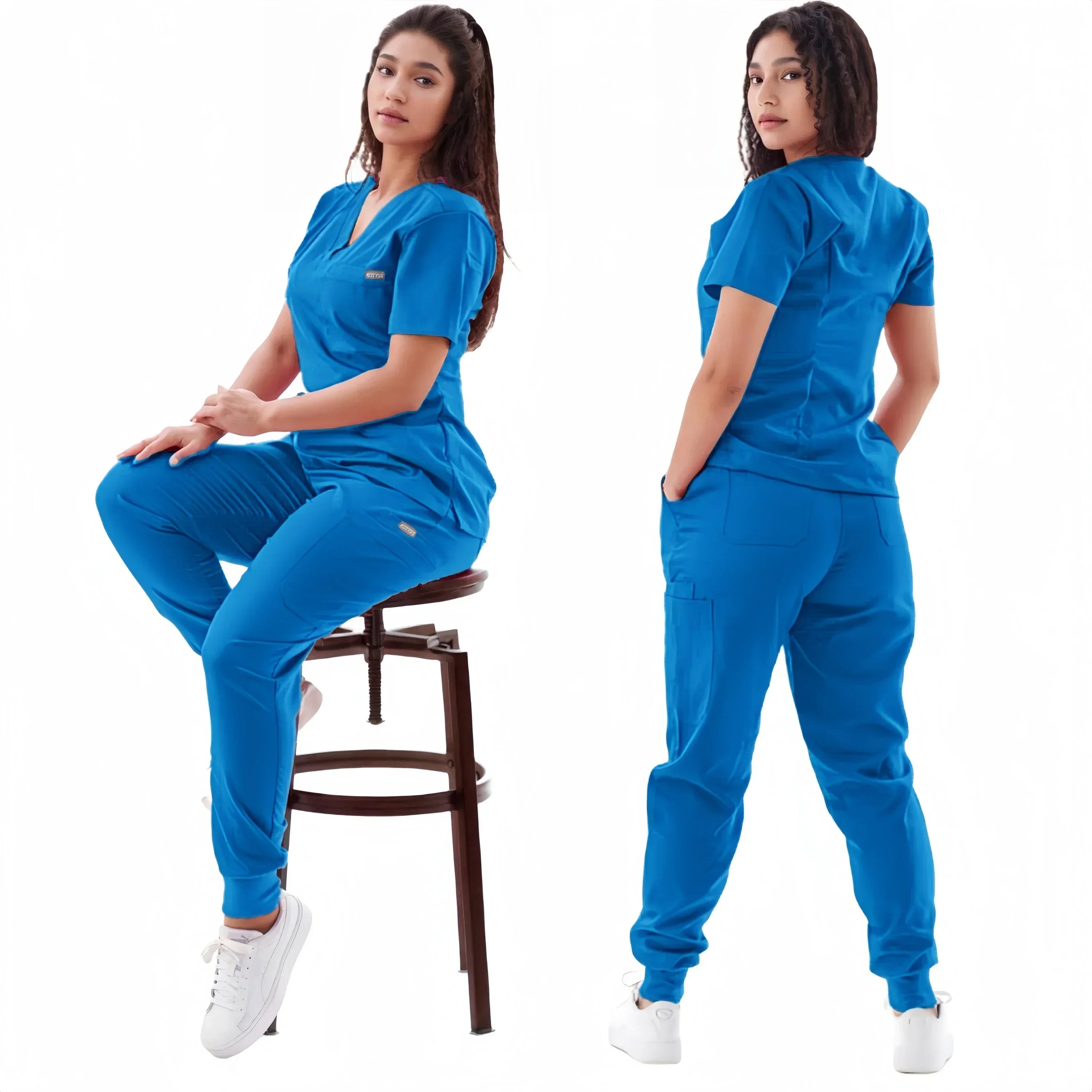 Jogger Suit Scrubs Set