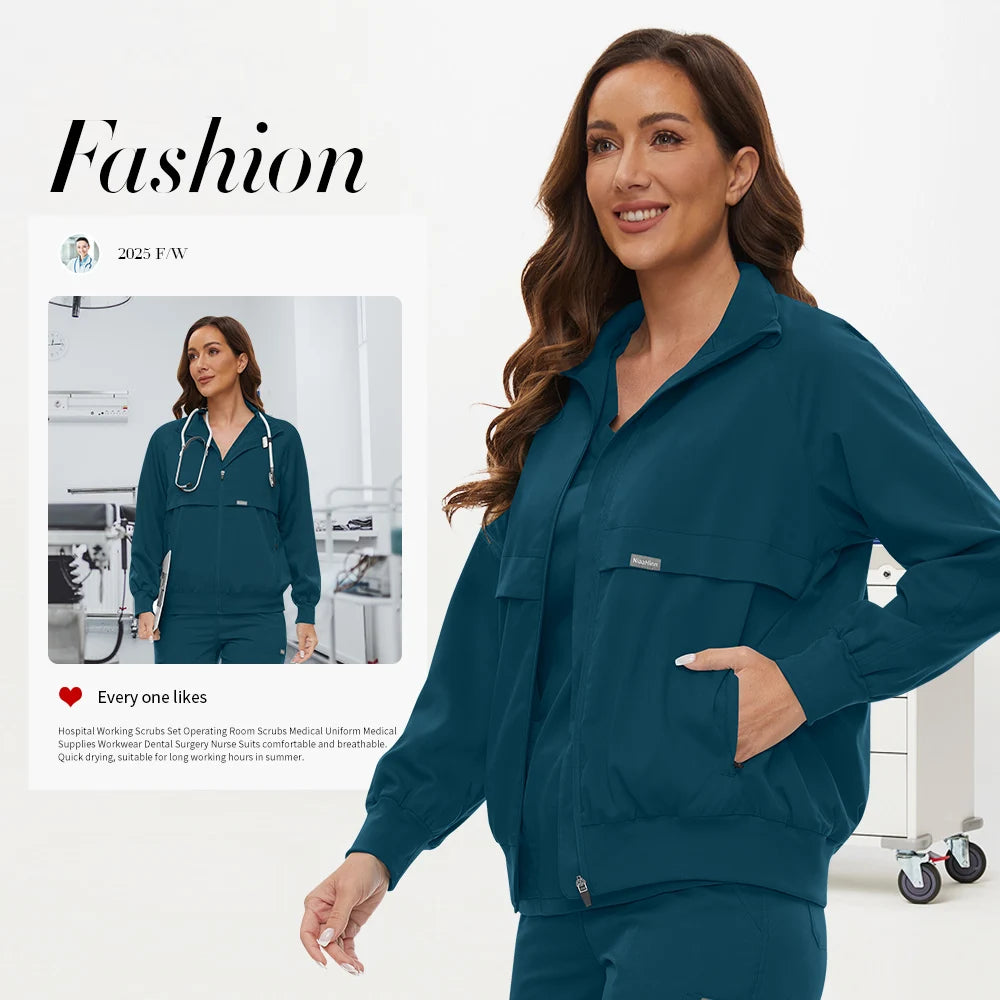 versatile scrub jacket