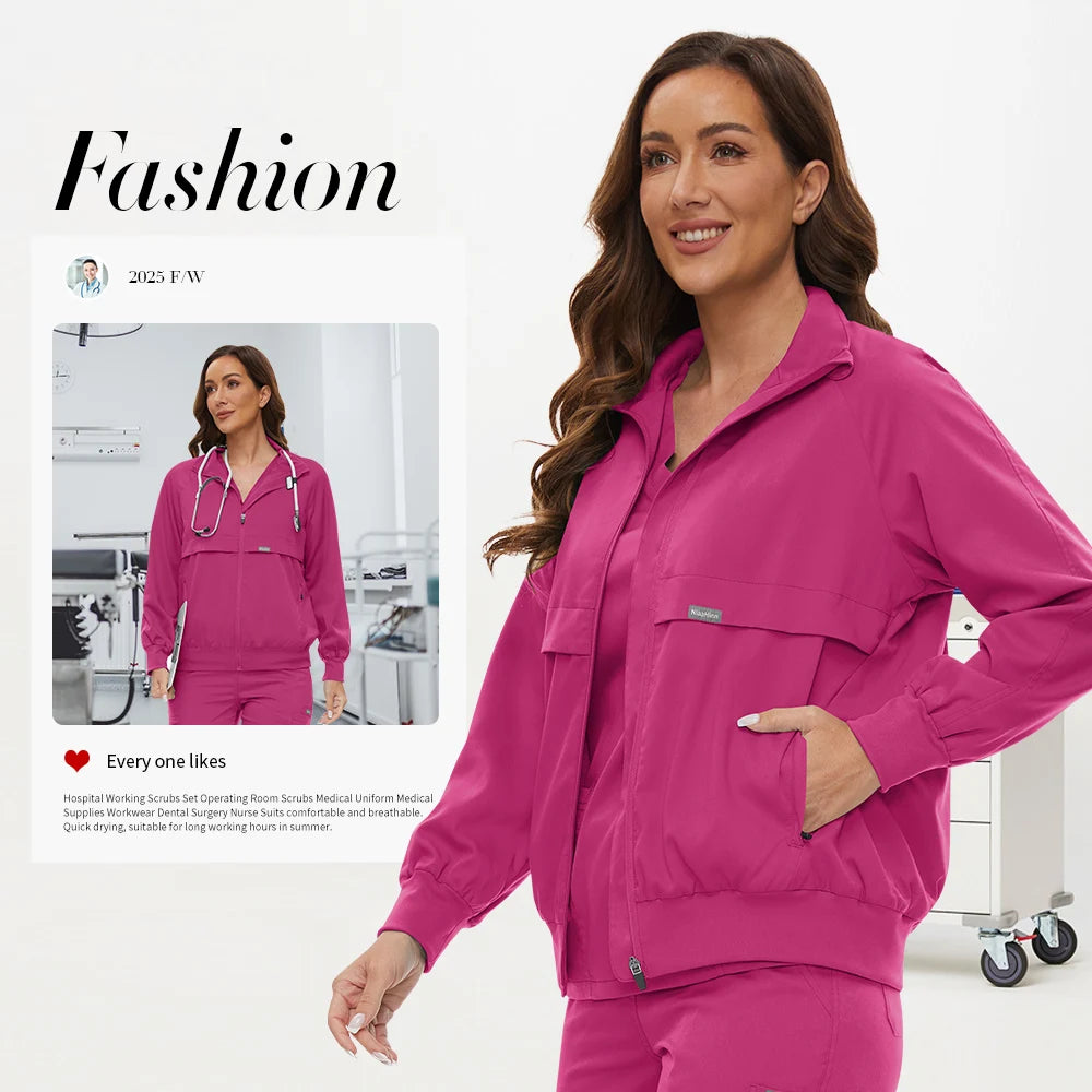 versatile scrub jacket