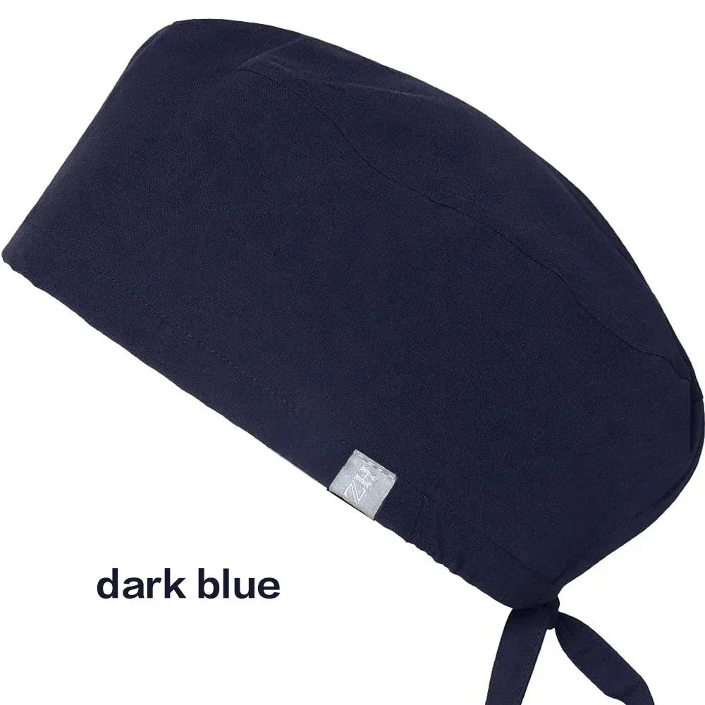 Solid Color Scrub Cap
