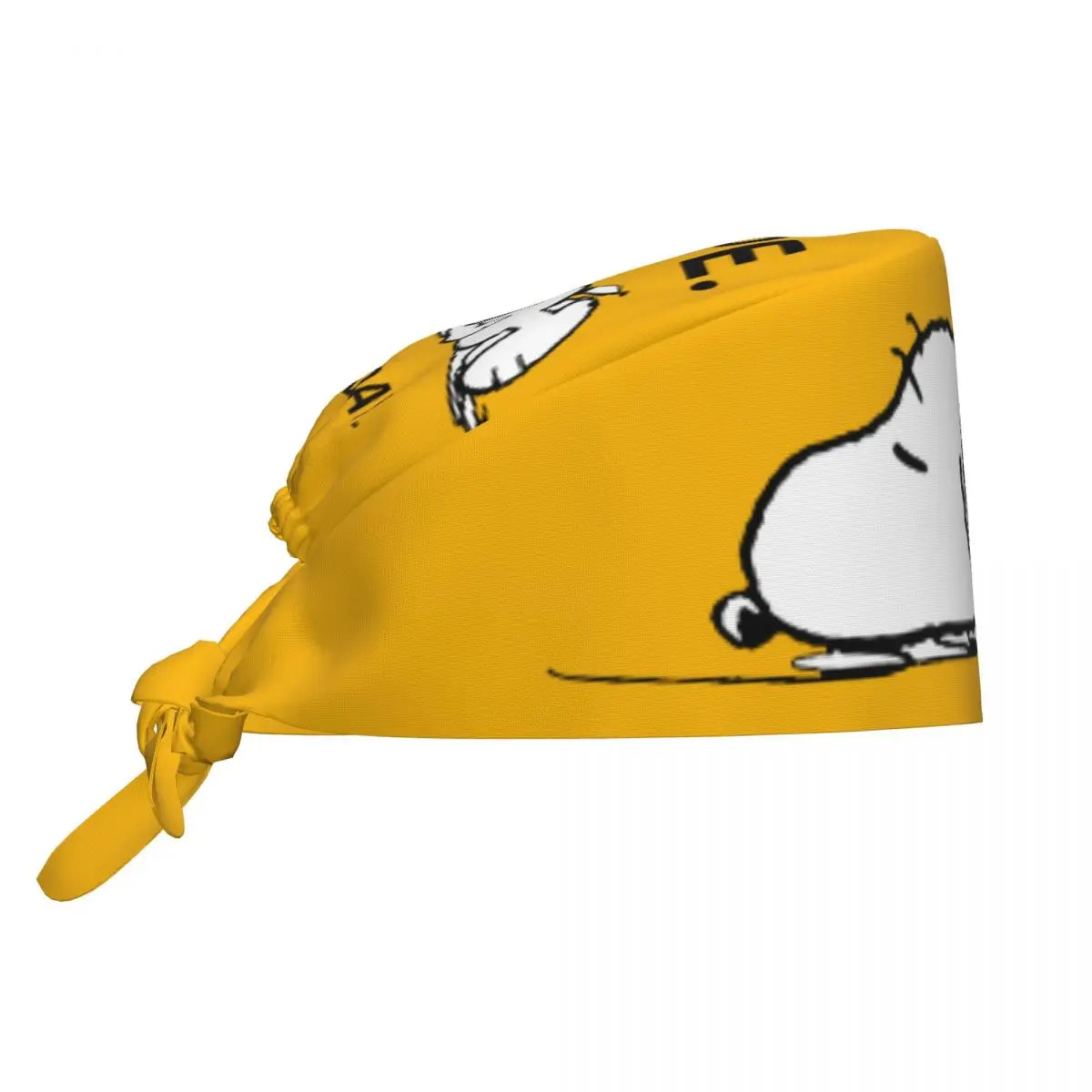 Custom S-Dog-Snoopies Breathable Nursing Work Cap Surgical Scrub Caps Nurse Medical Cap Work Scrubs Hat for Hospital Pharmacy