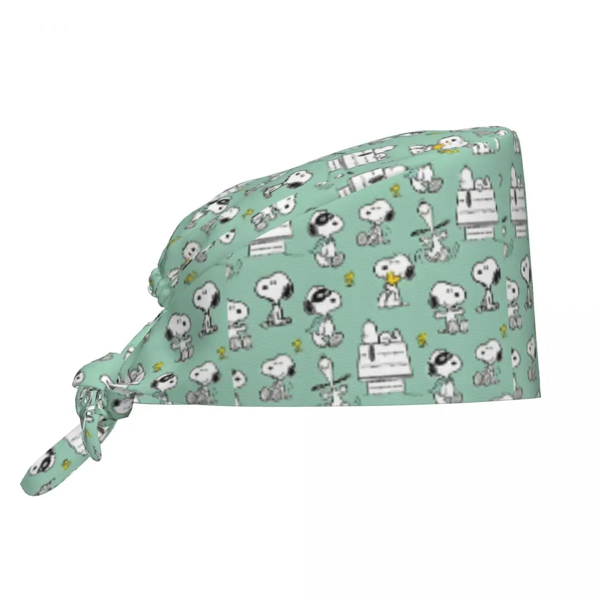 Custom S-Dog-Snoopies Breathable Nursing Work Cap Surgical Scrub Caps Nurse Medical Cap Work Scrubs Hat for Hospital Pharmacy