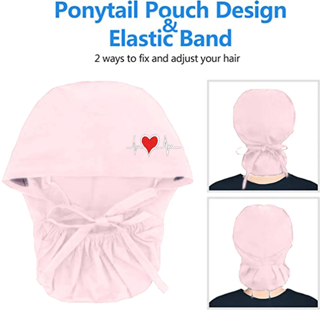 Adjustable Scrub Caps
