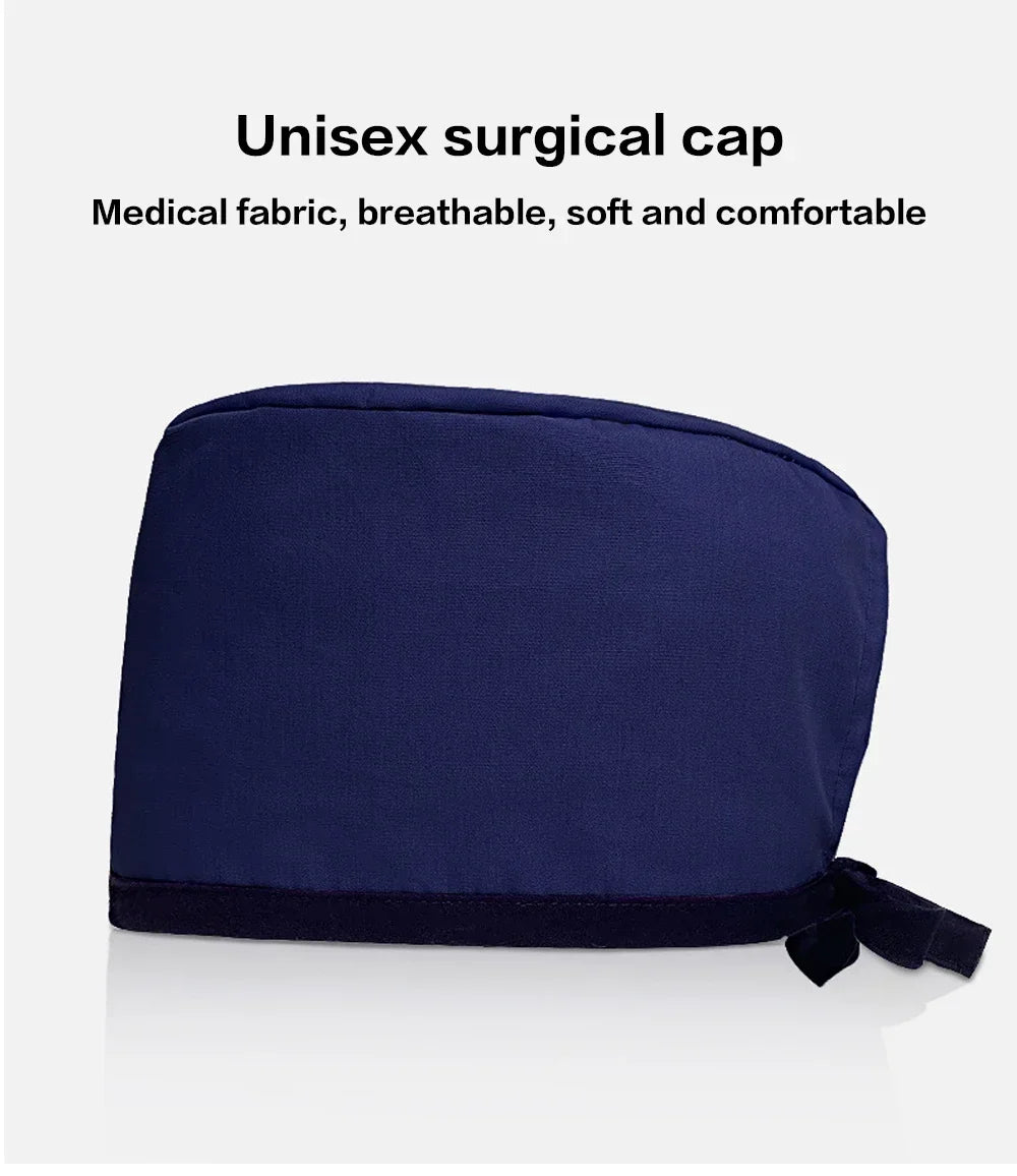 Solid Color Scrub Cap