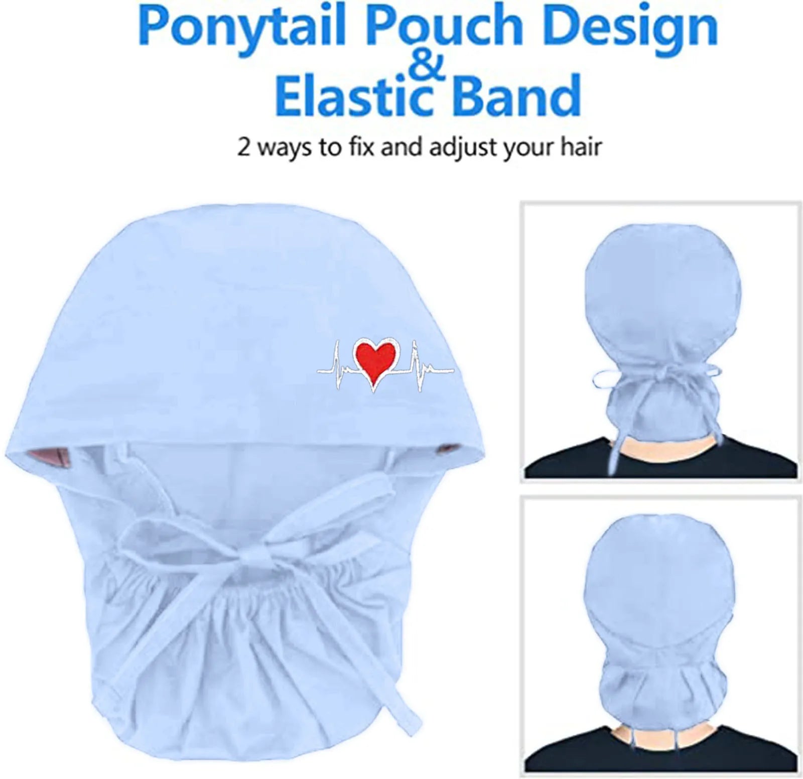 Adjustable Scrub Caps