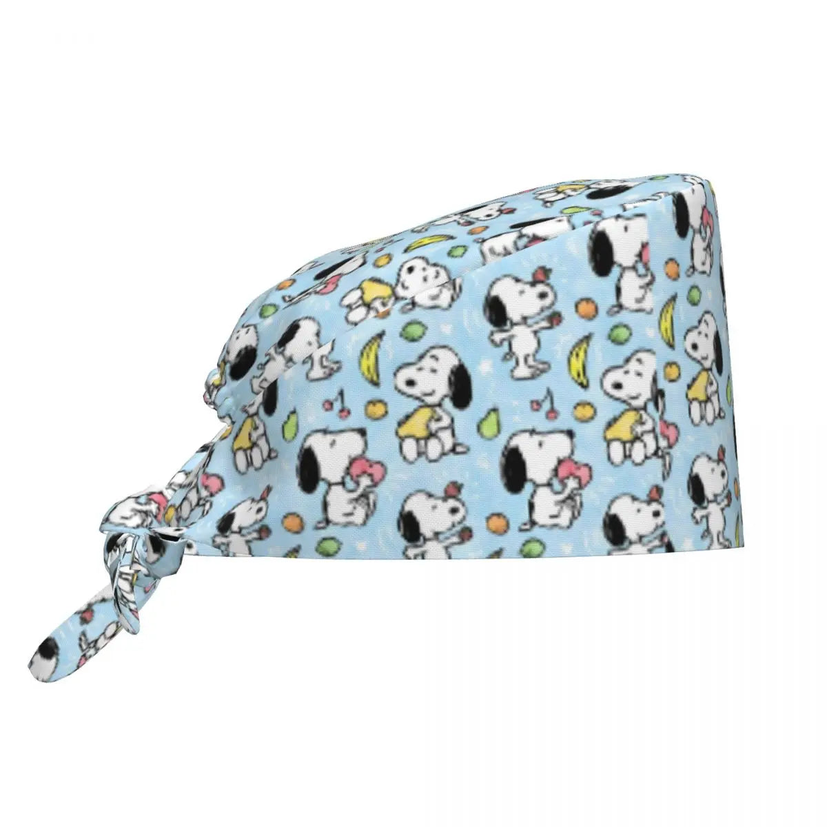 Custom S-Dog-Snoopies Breathable Nursing Work Cap Surgical Scrub Caps Nurse Medical Cap Work Scrubs Hat for Hospital Pharmacy