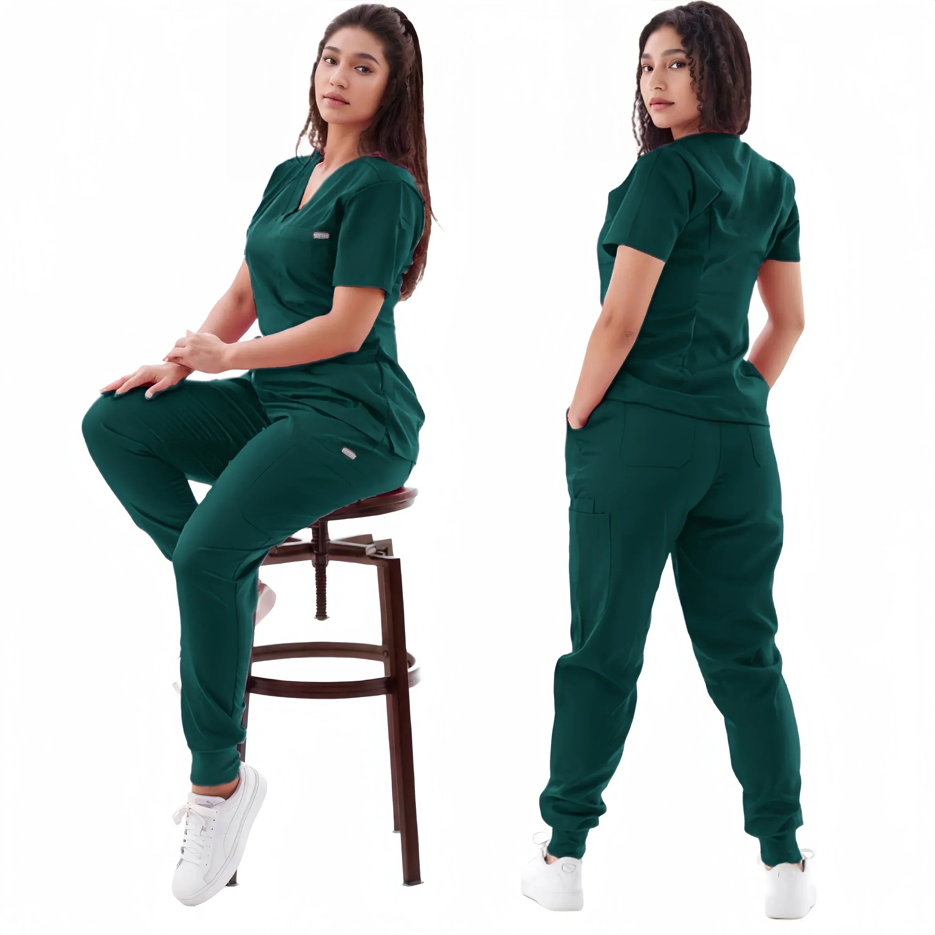 Jogger Suit Scrubs Set