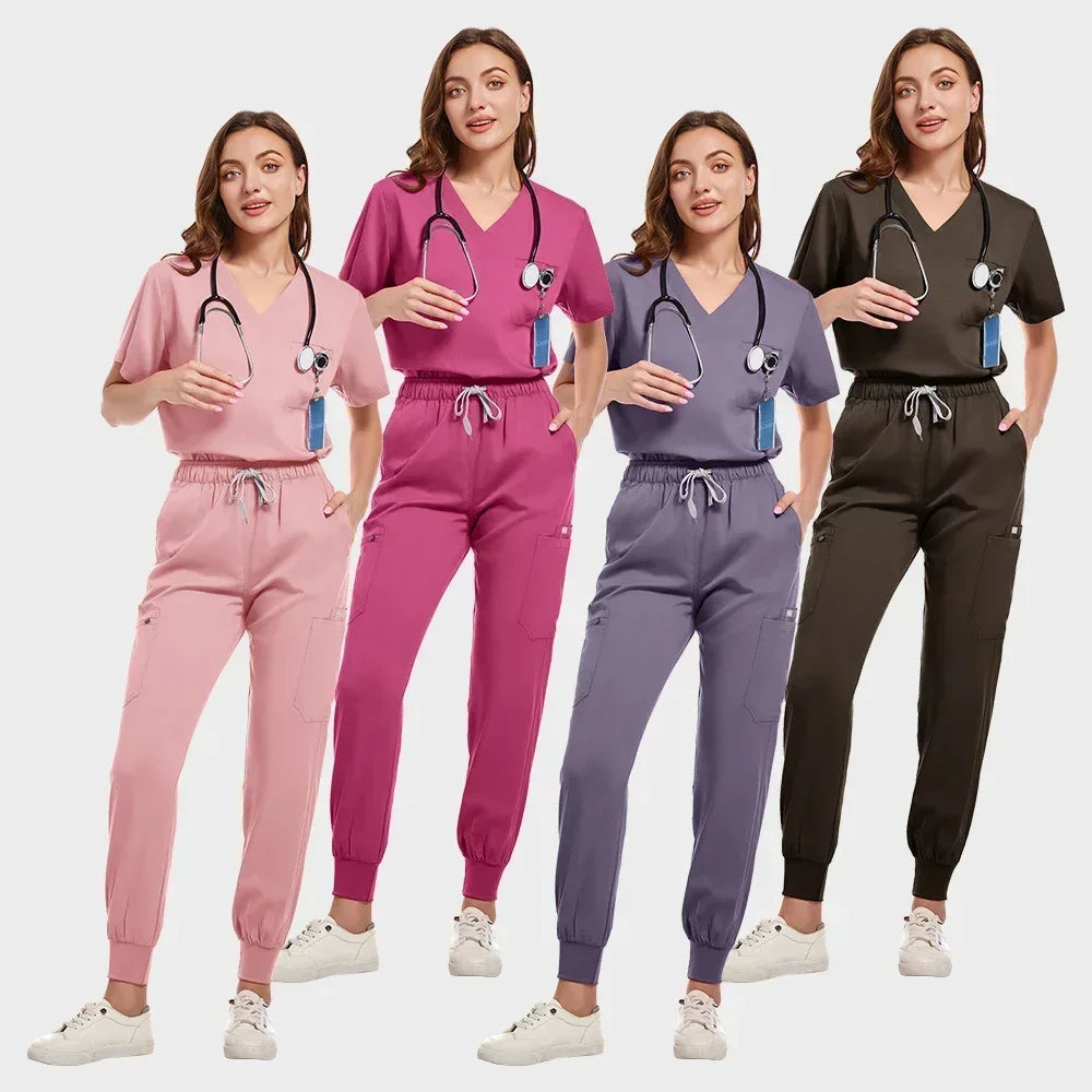 Jogger Suit Scrubs Set