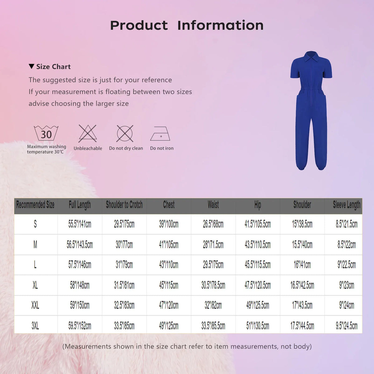 Women Nurse Doctor Esthetician Scrub Jumpsuit Workwear Short Sleeve Multi-pockets Elastic Waist Jogger Rompers Medical Uniform