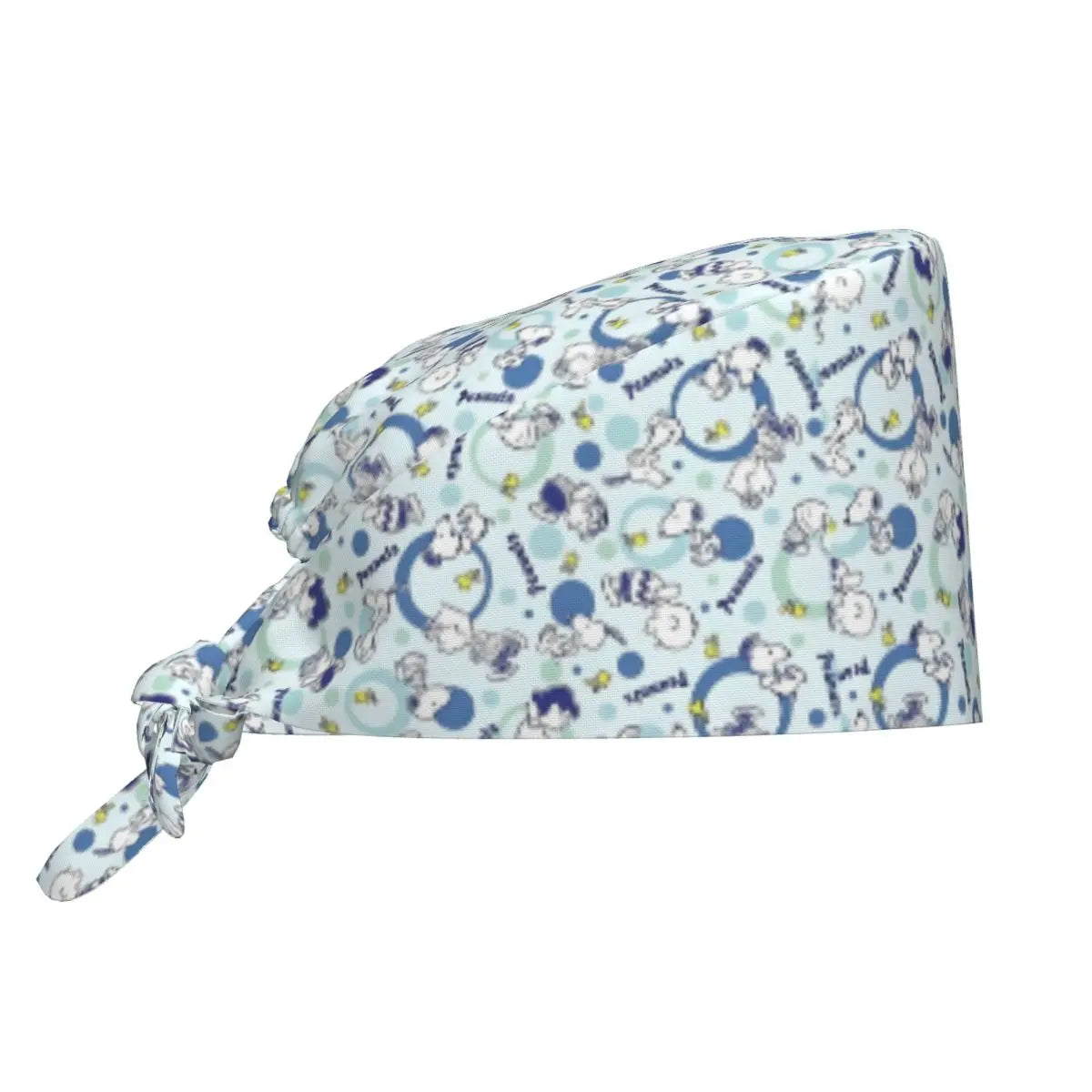 Custom S-Dog-Snoopies Breathable Nursing Work Cap Surgical Scrub Caps Nurse Medical Cap Work Scrubs Hat for Hospital Pharmacy