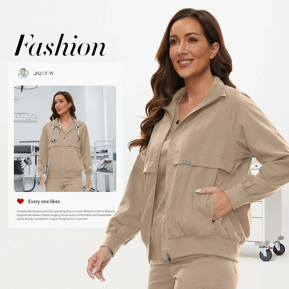 versatile scrub jacket
