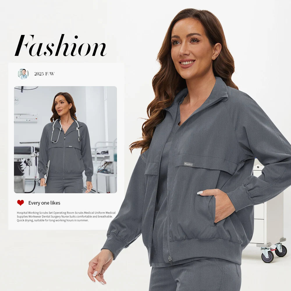 versatile scrub jacket