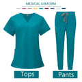 Customized Logo Nurses Uniforms Medical Scrubs High-quality Scrub Beauty Salon SPA Nursing Work Clothes Wholesale Price Workwear